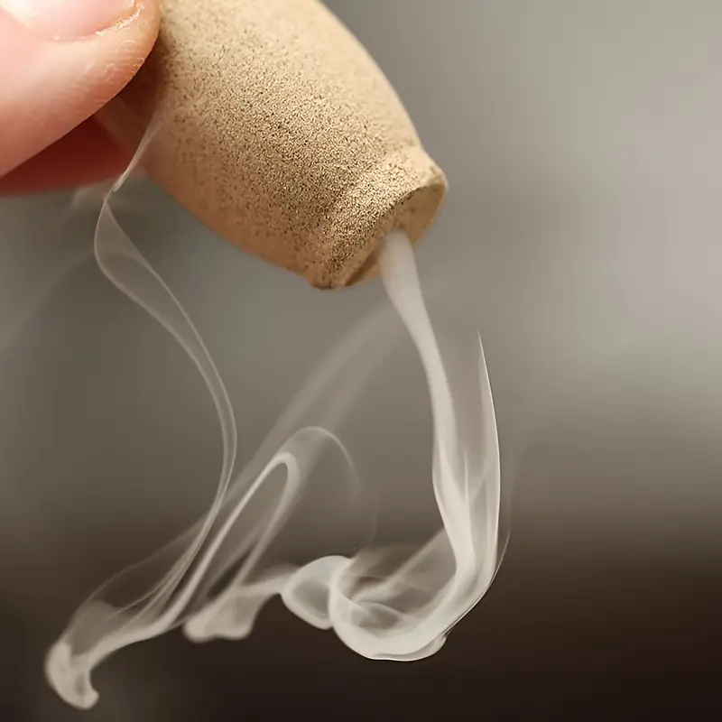 Cônes d'encens à reflux – Parfum Bois de Santal - 60 pièces ORZINO