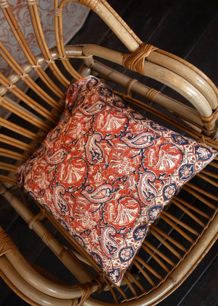 Pack de 2 housses de coussin 40X40 cm - Imprimé KHILANA + KASHMEER