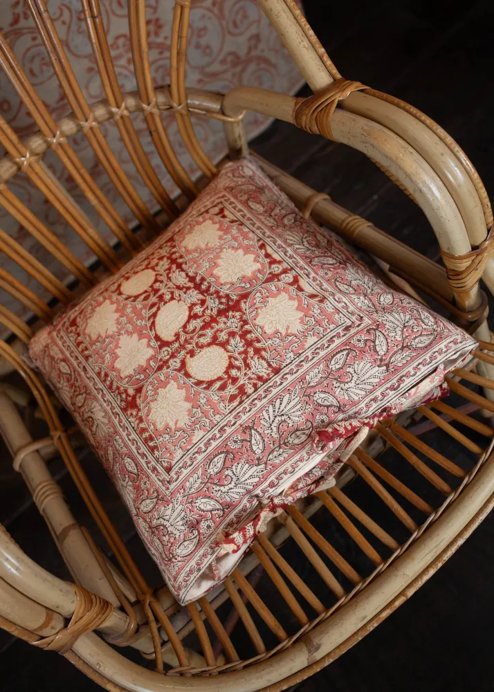 Pack de 2 housses de coussin 40X40 cm - Imprimé KHILANA + KASHMEER