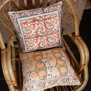 Pack de 2 housses de coussin 40X40 cm - Imprimé SHAAHEE + SHAKTI
