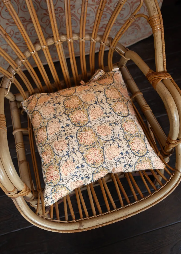 Pack de 2 housses de coussin 40X40 cm - Imprimé SHAAHEE + SHAKTI
