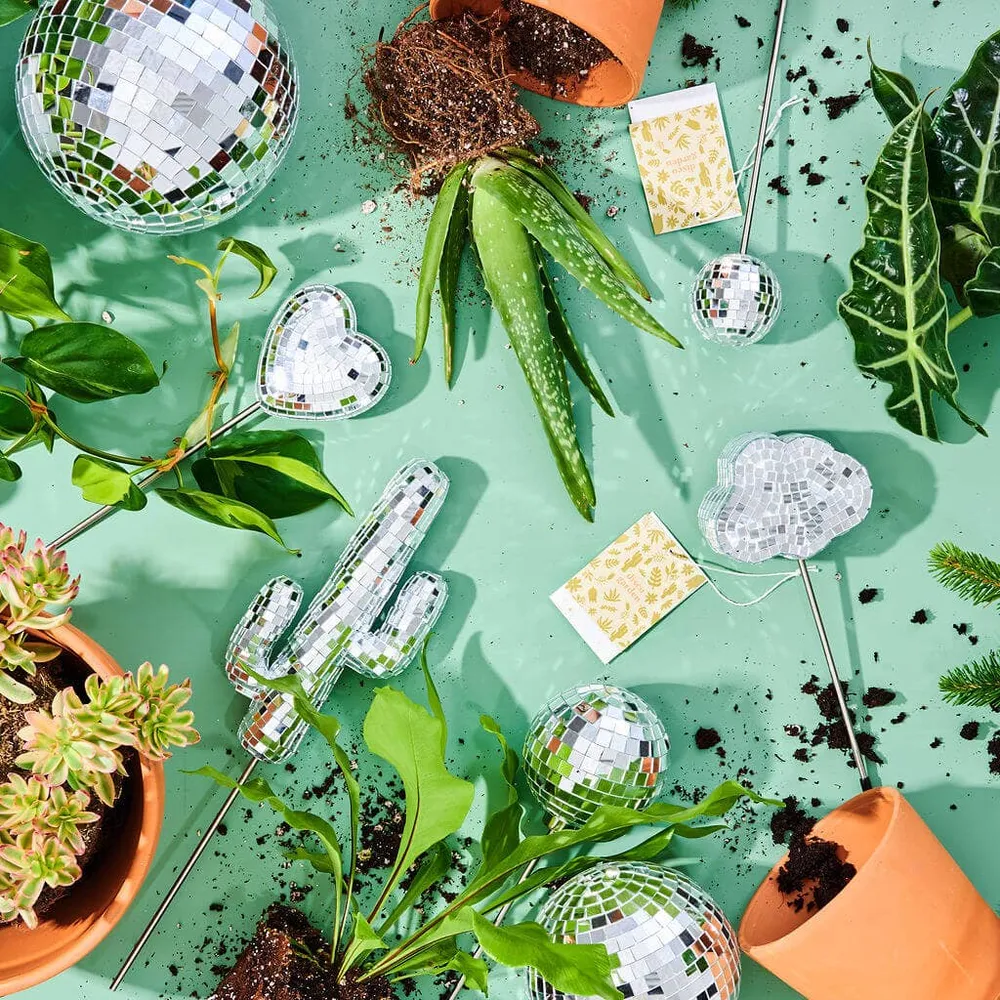 DISCO COEUR - PIQUET DÉCORATIF POUR PLANTES PALOVERDE BOTANICALS