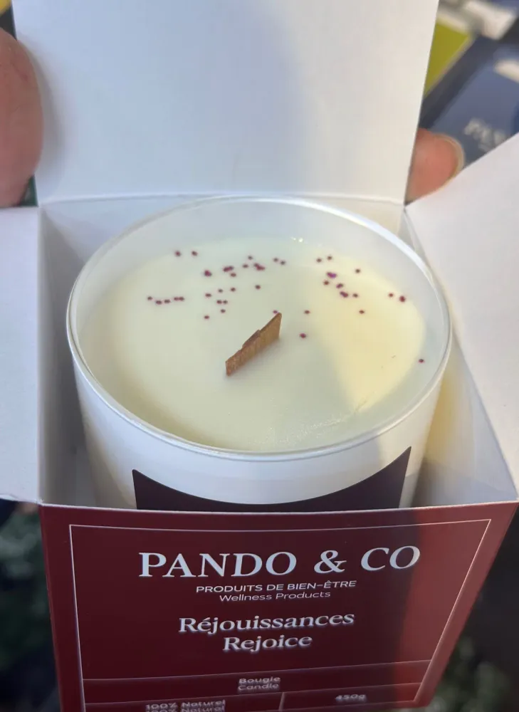 Chandelle Réjouissance Pando & Co