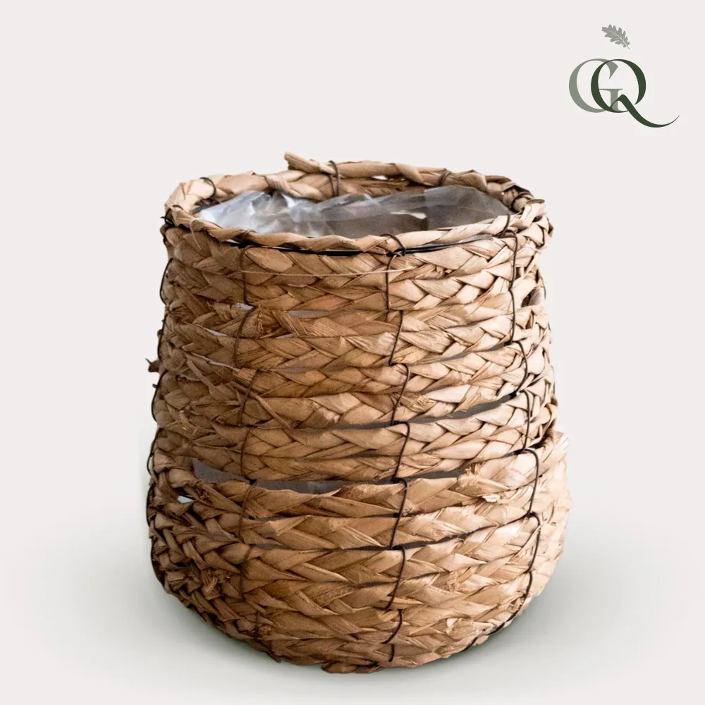 Panier en osier - h23cm, Ø21cm