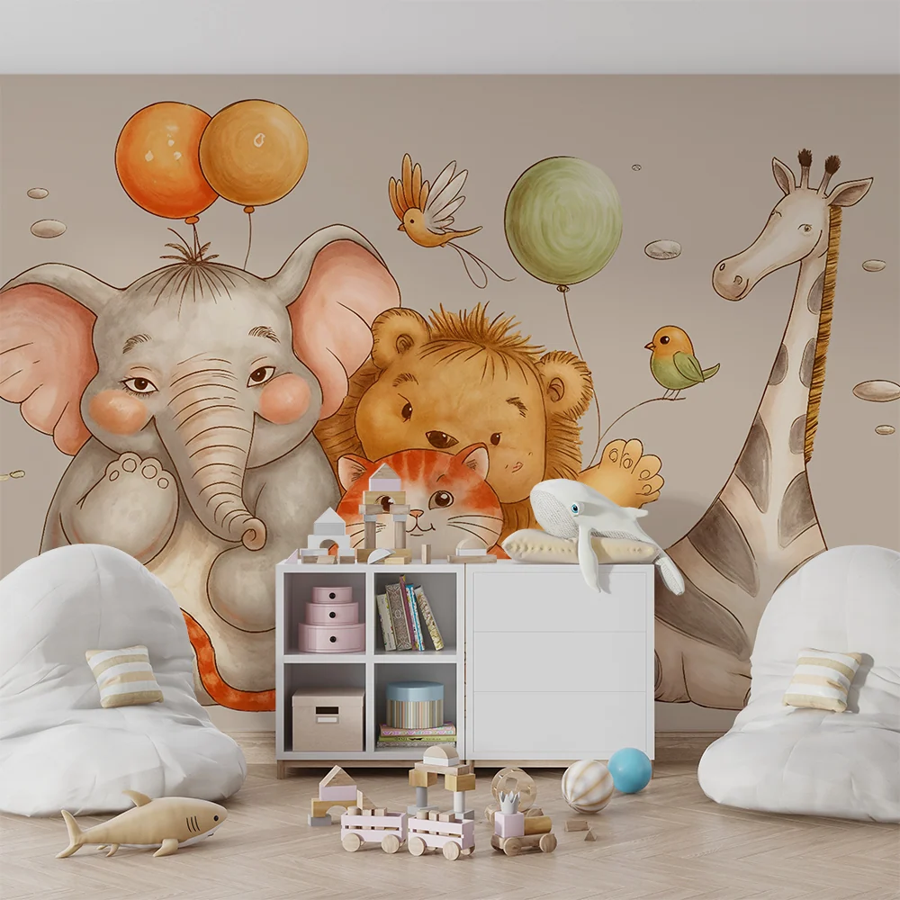 Papier peint animaux | Amis de la jungle