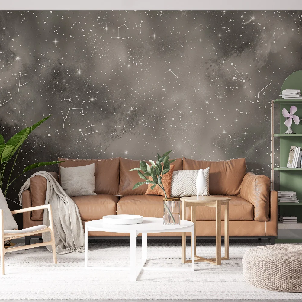 Papier peint constellations | Ciel nocturne étoilé