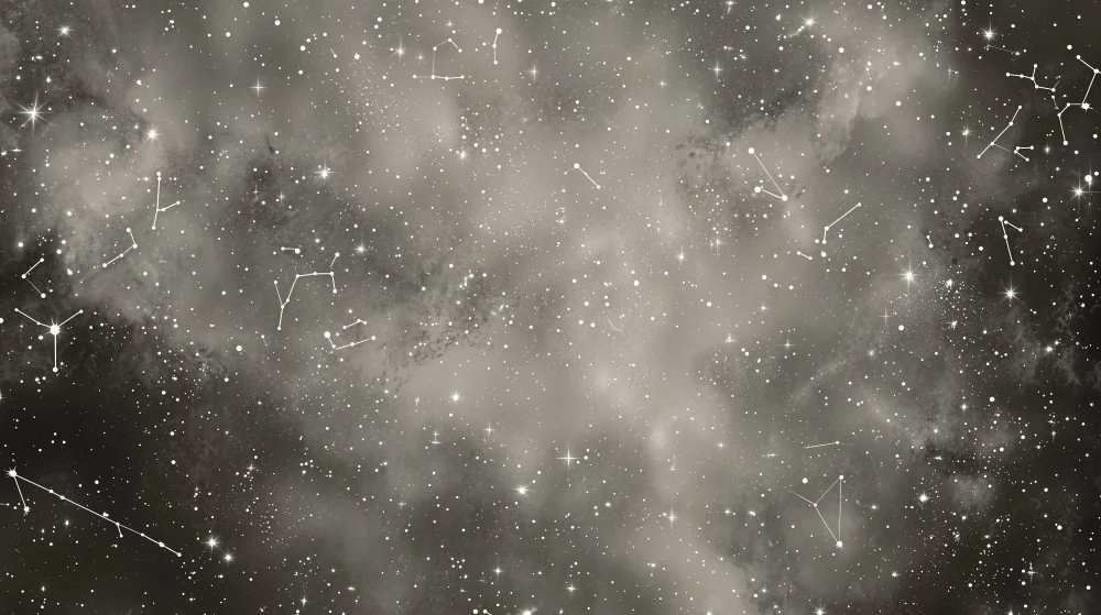 Papier peint constellations | Ciel nocturne étoilé