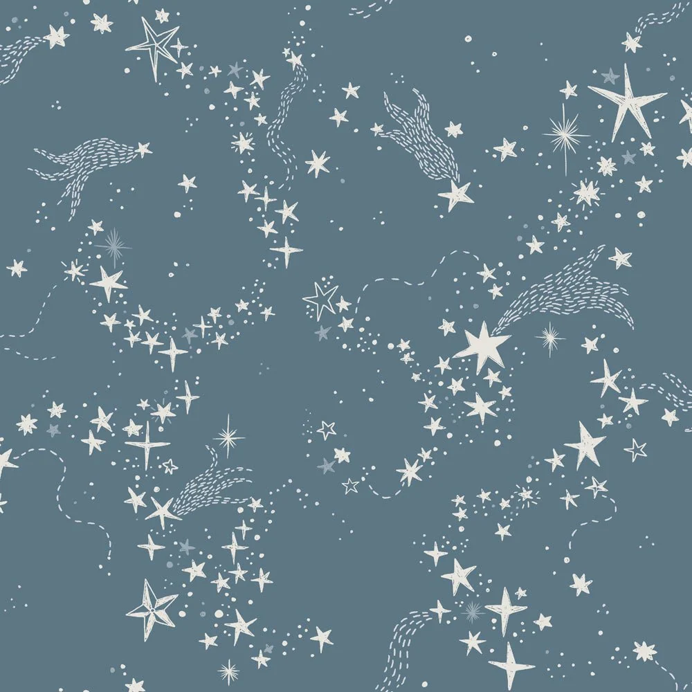 Papier peint Midbec - Stjärnorna 29024 - Bleu