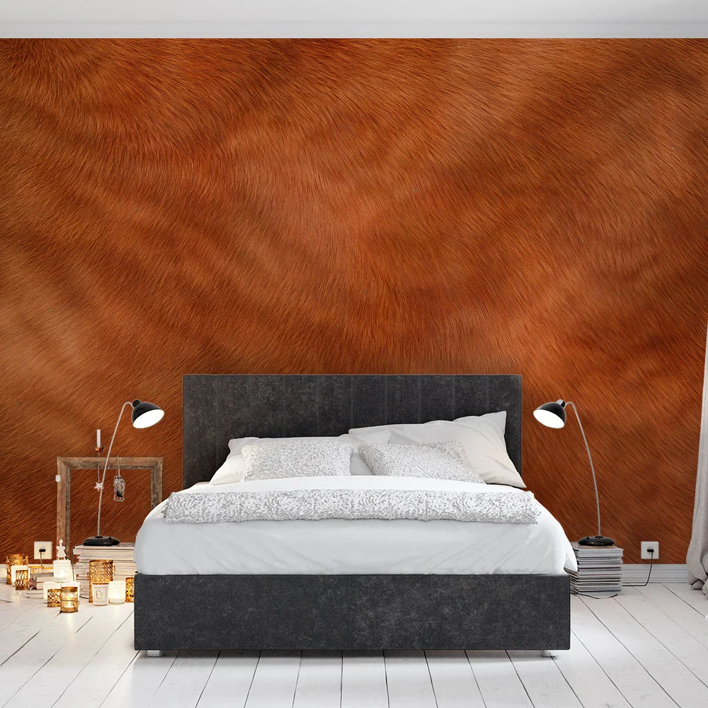 Papier peint texture pelage | Effet naturel et chaleureux