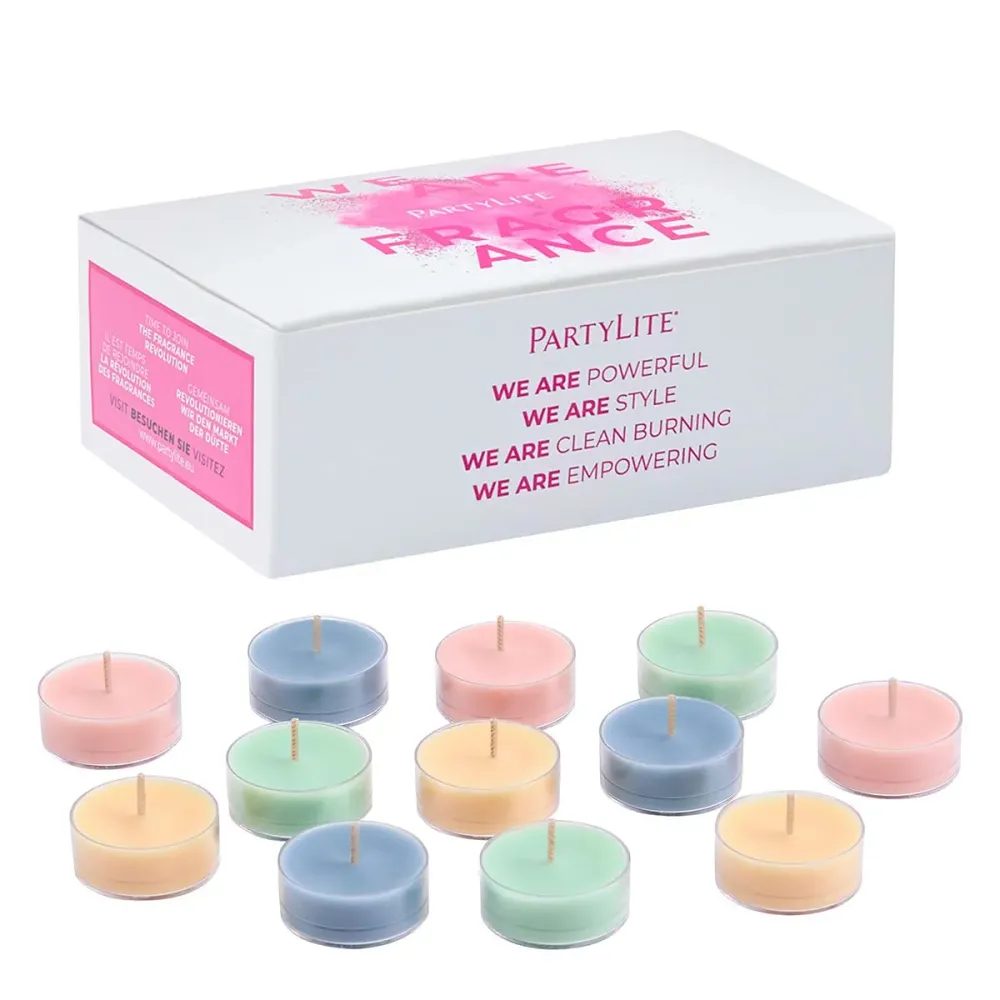 Échantillonneur de 12 bougies à réchaud Coastal Farmhouse PartyLite CA