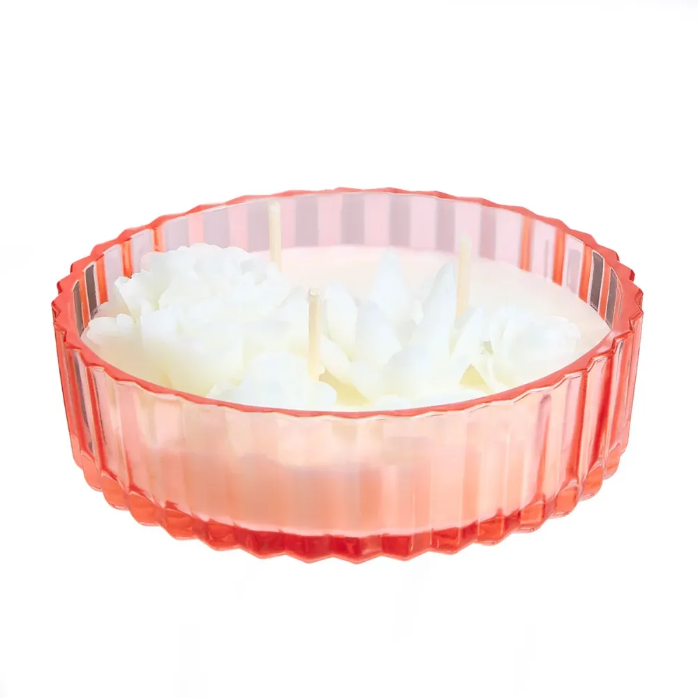 Pot à bougie 3 mèches Specialty Garden Beauty - Full Bloom PartyLite CA
