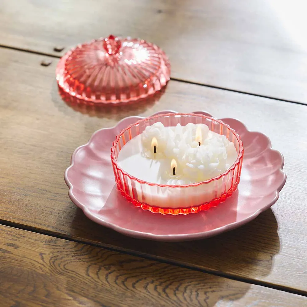 Pot à bougie 3 mèches Specialty Garden Beauty - Full Bloom PartyLite CA