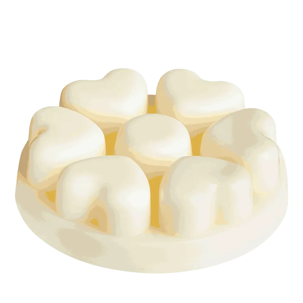 Galets Cœur Scent Plus® Lily & Linen PartyLite US