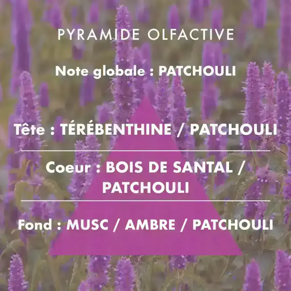 Patchouli - Fondant de cire parfumée 70g