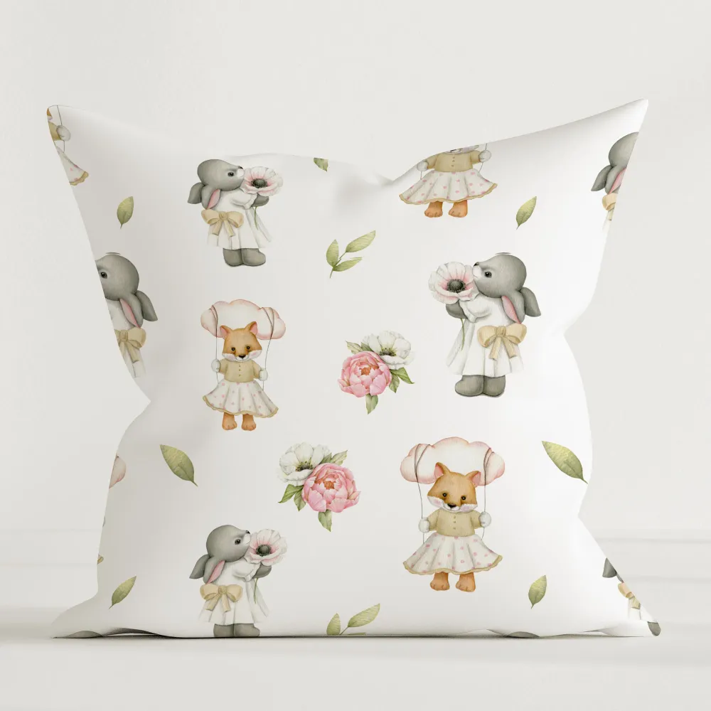 "Pays des rêves" Premium Coussin décoratif pour enfants