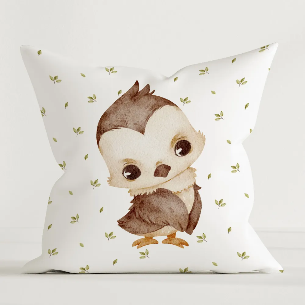 "Petit faucon" Premium Coussin décoratif pour enfants