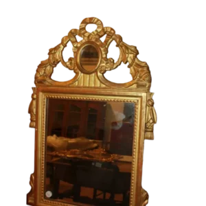 Petit Miroir Français Style Louis XVI