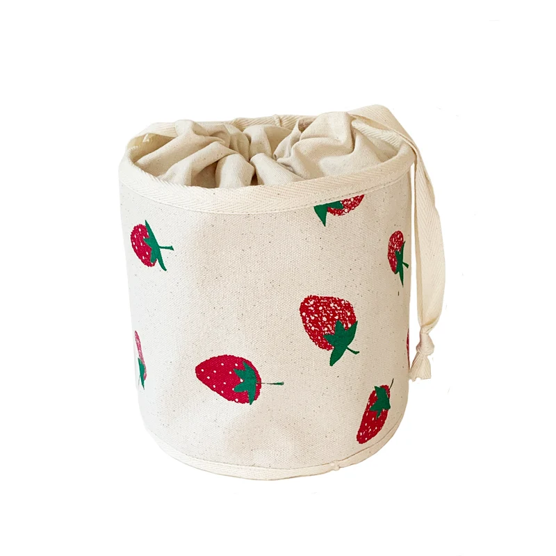 Petit panier circulaire fraise