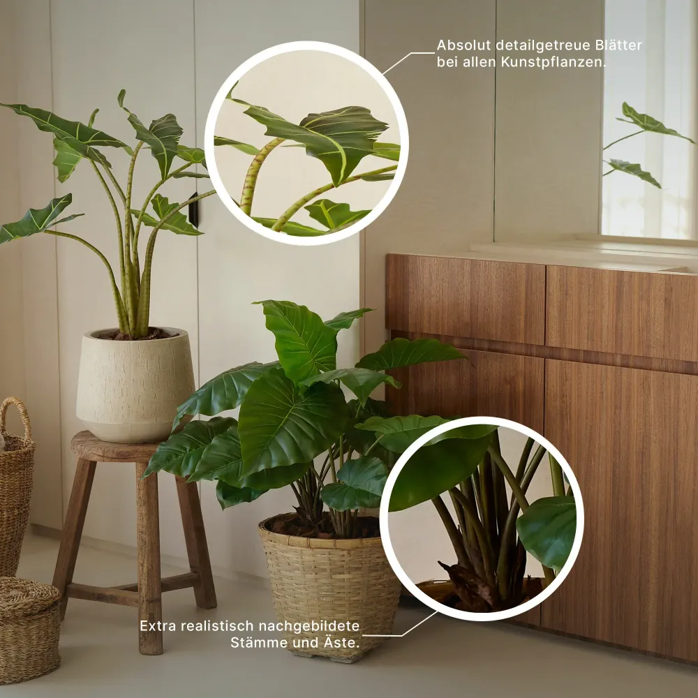 Philodendron artificiel Monstera - Dean | 130 cm