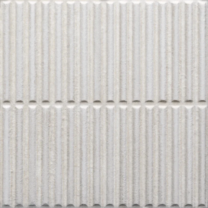 Faience blanche - Homey Stripes white glossy Piemme