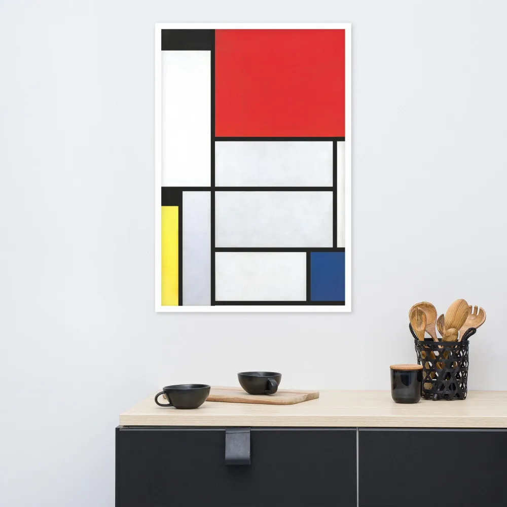 Affiche - Mondrian, Tableau I Piet Mondrian