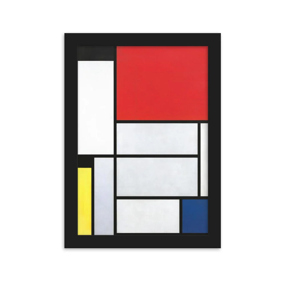 Affiche - Mondrian, Tableau I Piet Mondrian