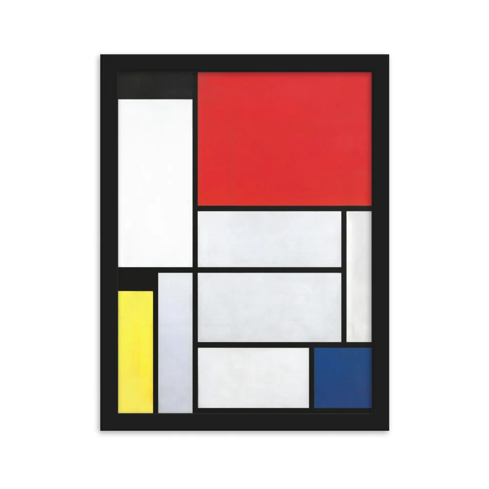 Affiche - Mondrian, Tableau I Piet Mondrian