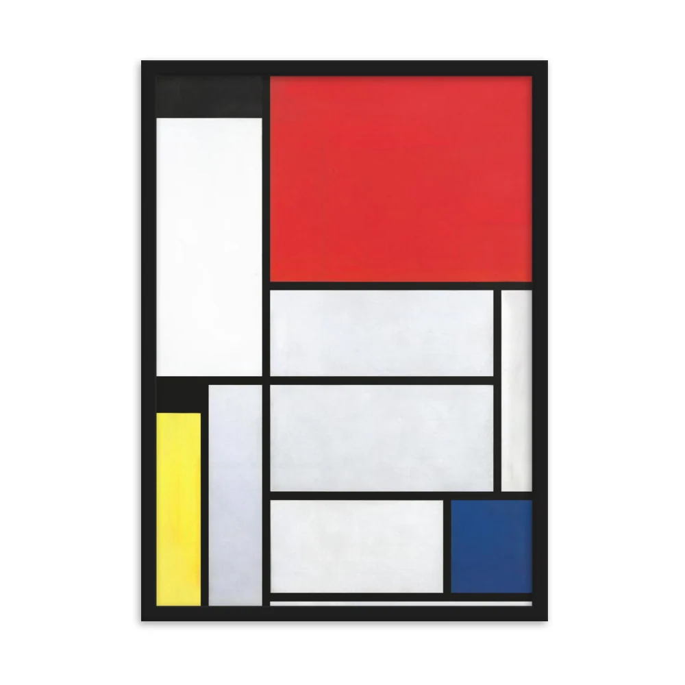 Affiche - Mondrian, Tableau I Piet Mondrian