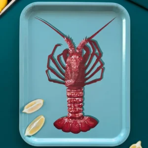 Plateau apéritif rectangulaire - Langouste