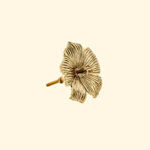 Poignée de porte hibiscus fleur