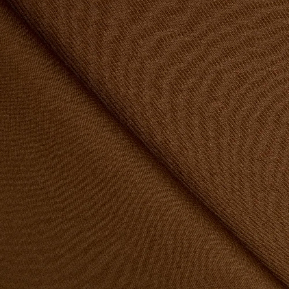 Point Coton Lycra Basic Marron
