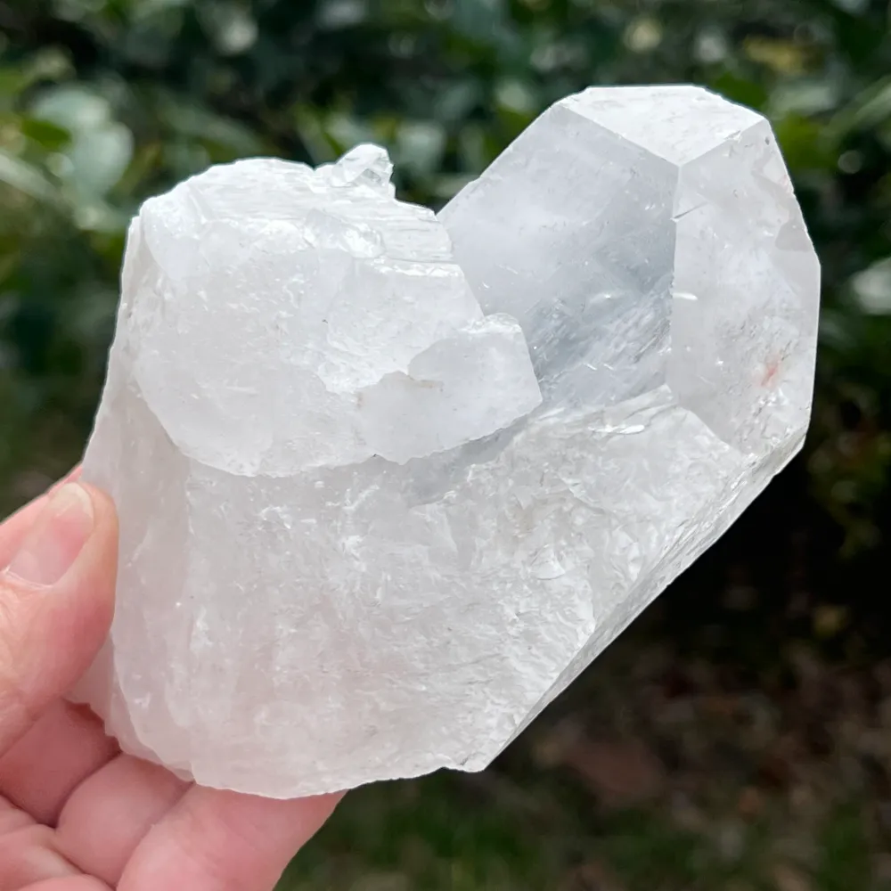 Pointe de quartz incolore naturel, Mine Flower L10