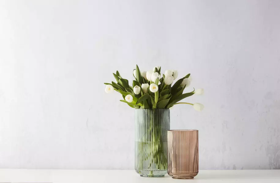Vase moka Ø 10.5cm H 17.5cm Pointvirgule