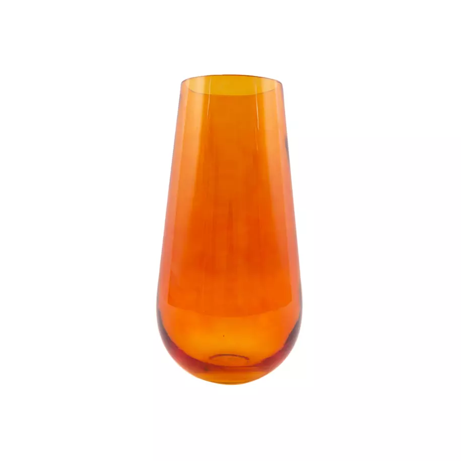 Vase orange Ø 17.5cm H 35cm Pointvirgule