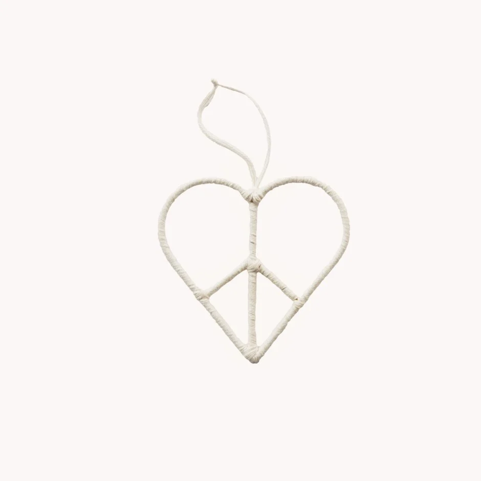 Ornement Paix et Amour Pokoloko