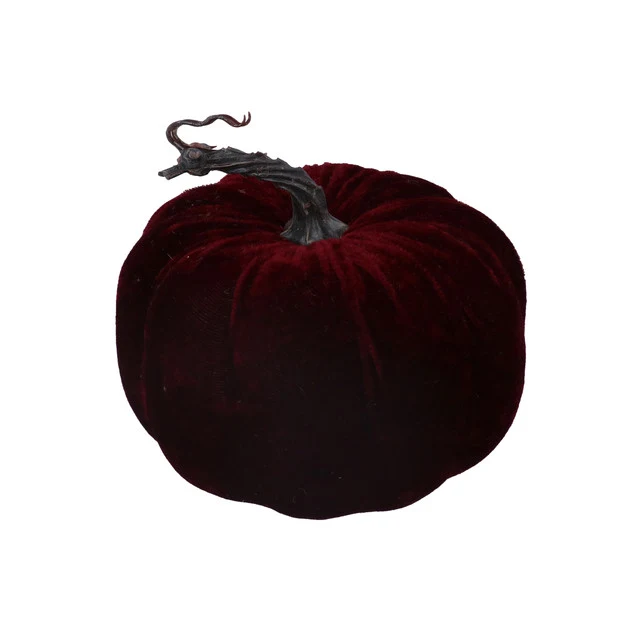 pompoen vilt bordeaux m