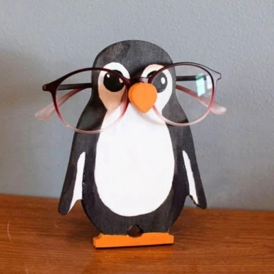 Porte lunettes en bois | PENGUINOPTIC™