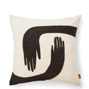Pose Cushion - Coffee/Undyed