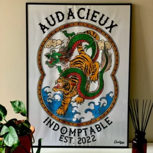 Poster - Audacieux et Indomptable