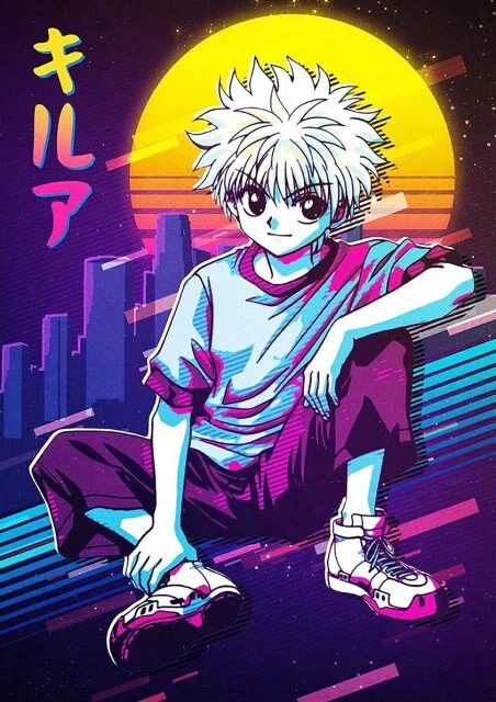 Poster Kirua Zoldyck Hunter x Hunter