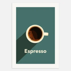 Affiche café, espresso Posterscape Creative Studio