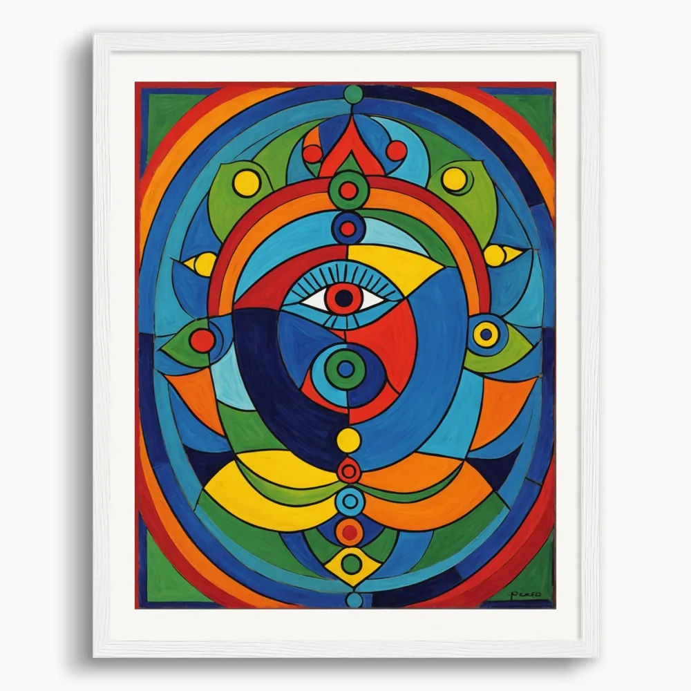 Affiche Chakra - Œil Posterscape Creative Studio