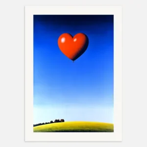 L'amour est dans l'air - Affiche Posterscape Creative Studio