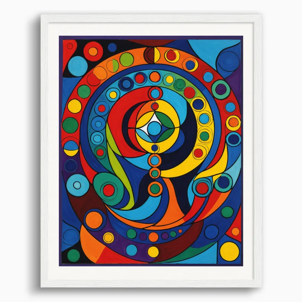 Les Chakras - Le Milieu - Affiche Posterscape Creative Studio