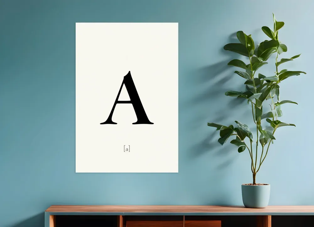 Lettre - Affiche Posterscape Creative Studio