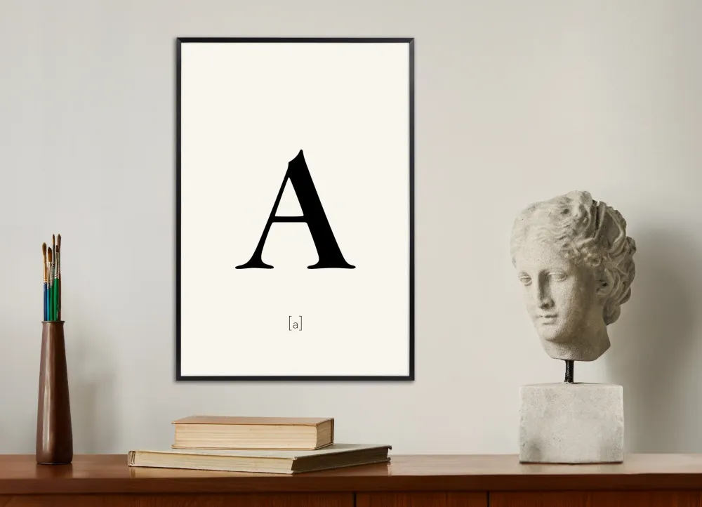 Lettre - Affiche Posterscape Creative Studio