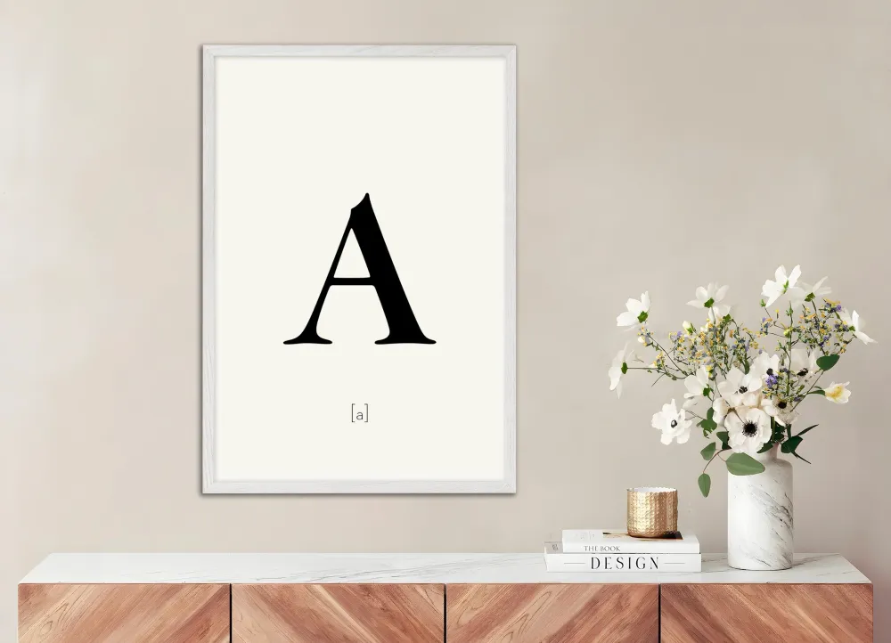 Lettre - Affiche Posterscape Creative Studio