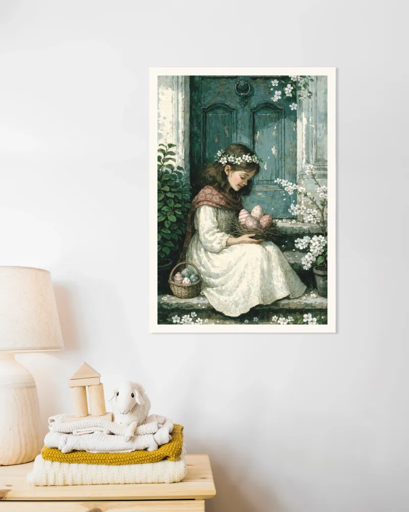 Matin de Pâques à la Porte Bleue - Affiche Posterscape Creative Studio