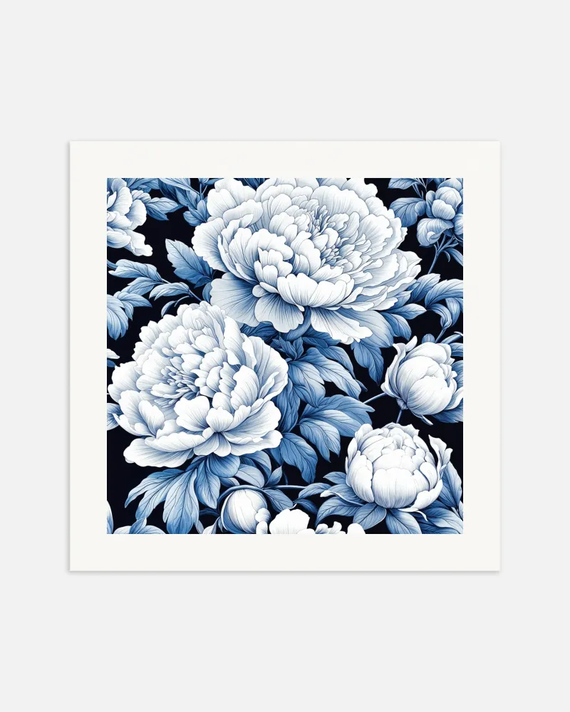 Pivoines - Affiche Posterscape Creative Studio
