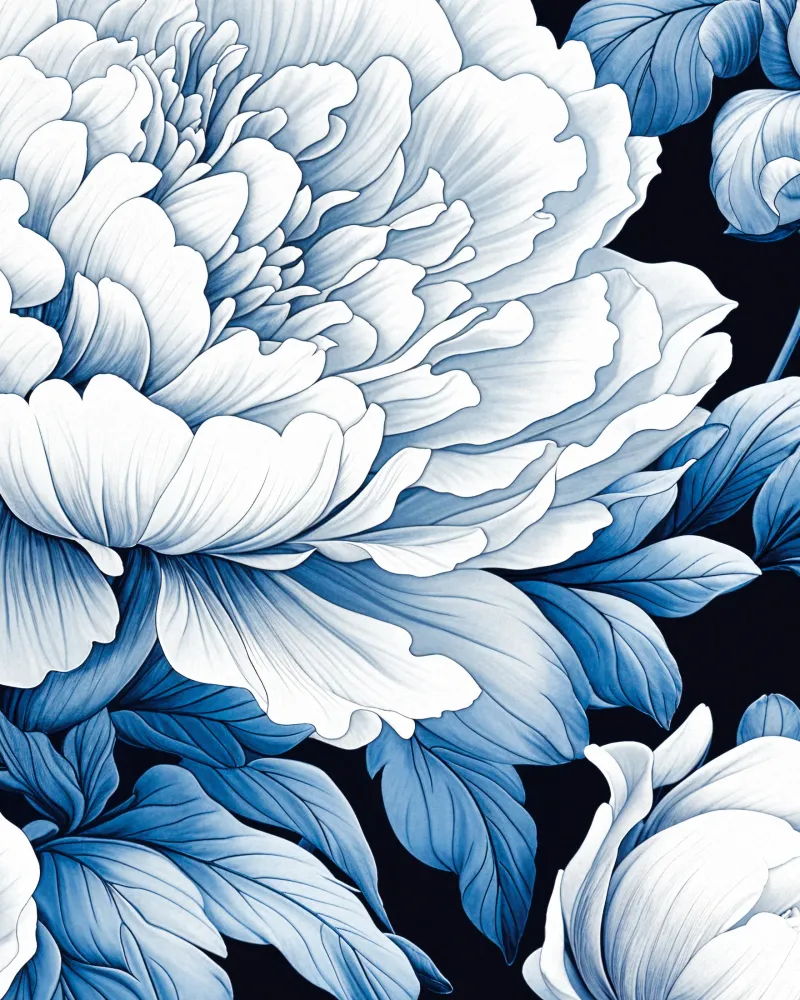 Pivoines - Affiche Posterscape Creative Studio